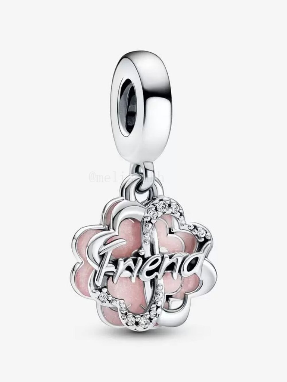 Pandora Four-leaf Clover Friendship Double Dangle Charm